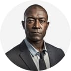 Profile picture of an older Black man